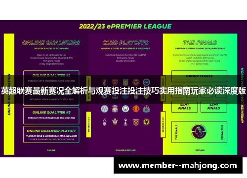 英超联赛最新赛况全解析与观赛投注投注技巧实用指南玩家必读深度版 英超联赛最新赛况全解析与观赛投注投注技巧实用指南玩家必读深度版